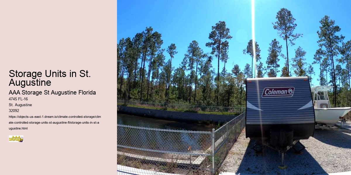 Accessible Self-Storage for People with Disabilities in St. Augustine