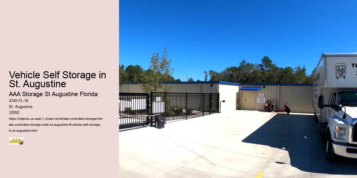 Managing Clutter: Self-Storage Solutions in St. Augustine