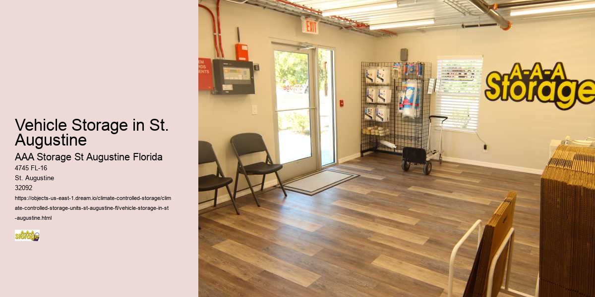 Accessible Self-Storage for People with Disabilities in St. Augustine
