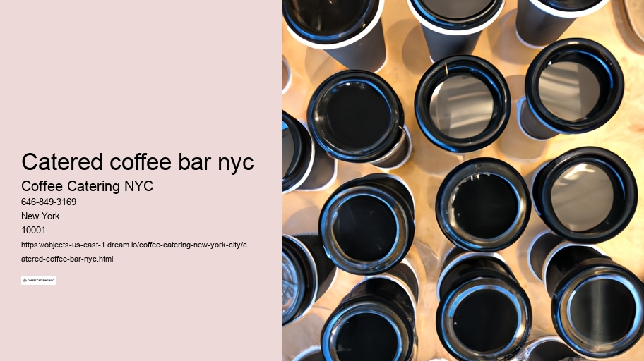 catered coffee bar nyc