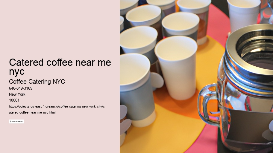 How to Choose the Best Coffee Catering Company for Your Event 