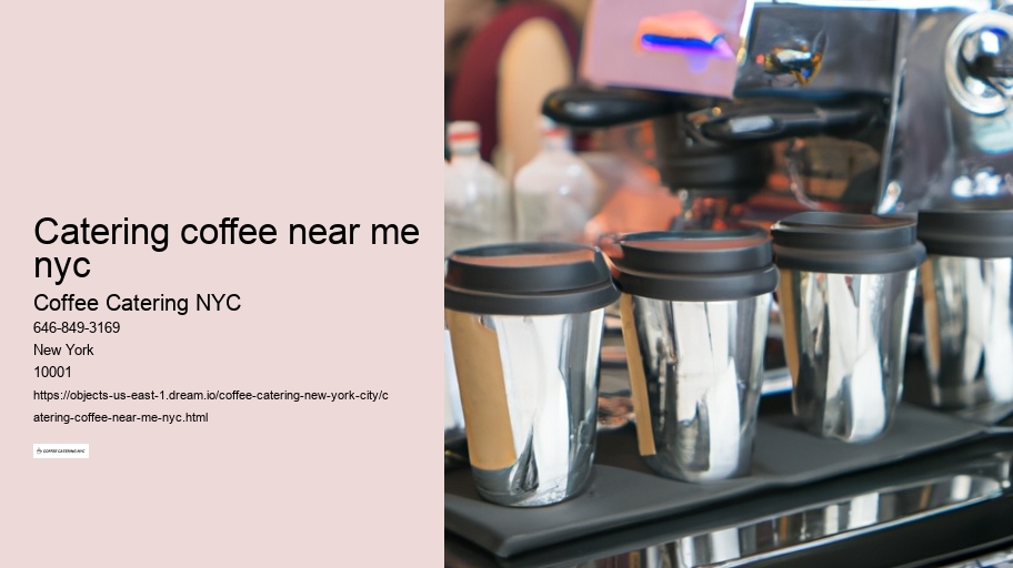 Tips and Tricks for Cost-Effective Coffee Catering in NYC 