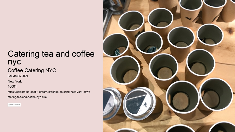 The Impact of Specialty Coffees on the Event Experience 