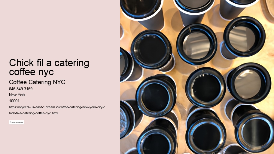 The Impact of Specialty Coffees on the Event Experience 