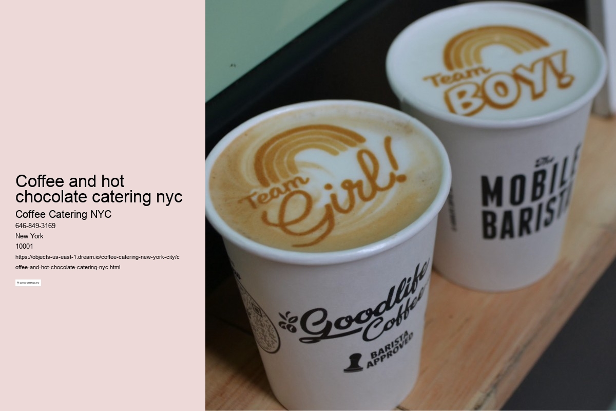 The Benefits of Coffee Catering for Events in NYC 
