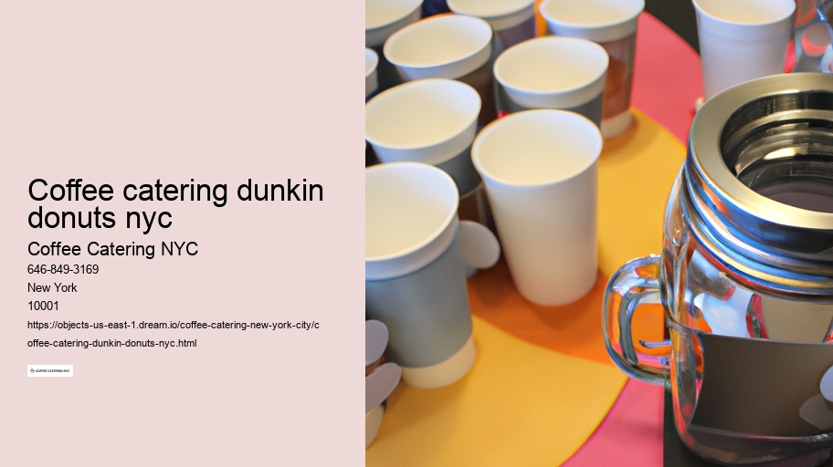 What is NYC's Top-Rated Mobile Coffee Catering Company? 