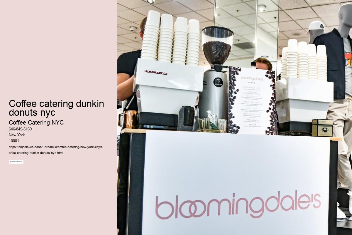 What is the Perfect Coffee Experience? Find Out with NYC's Best Coffee Catering!