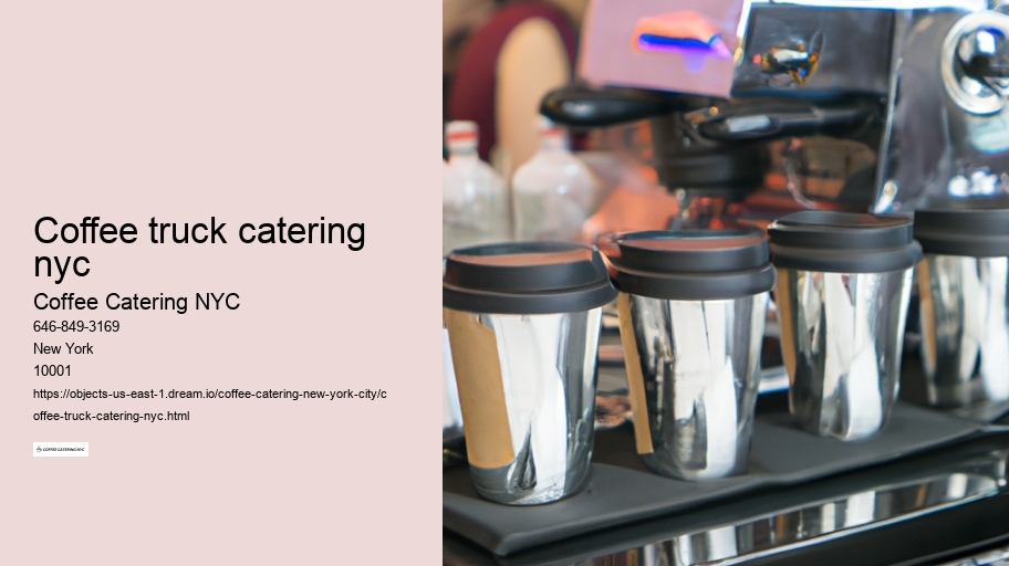 coffee truck catering nyc