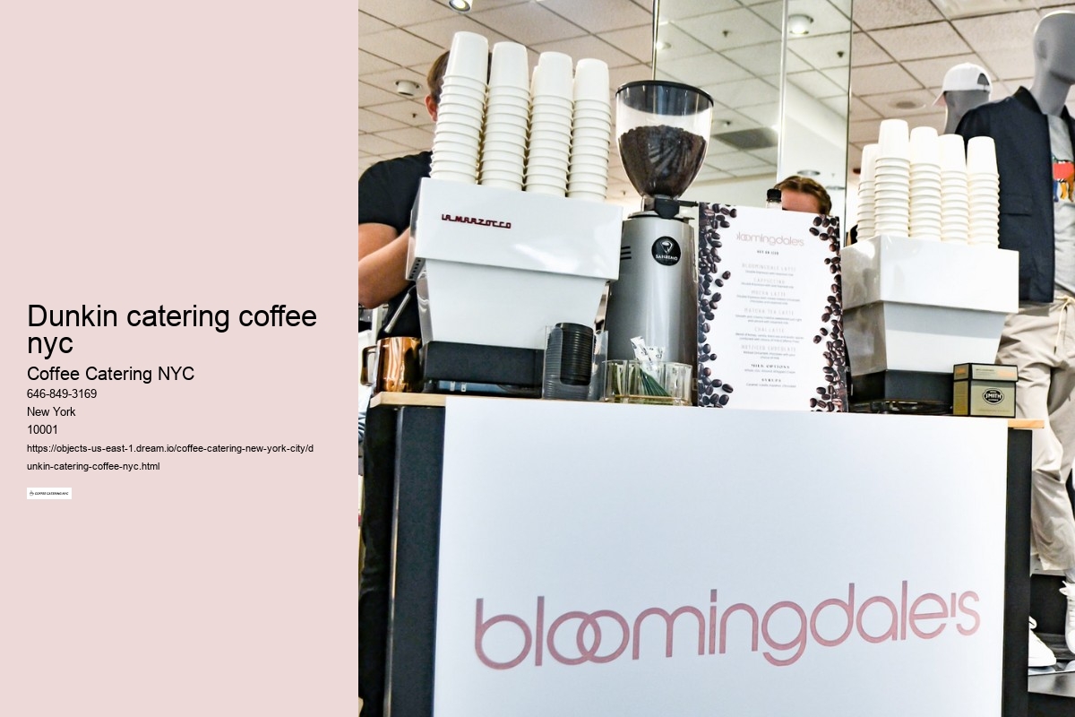 How to Experience the Best Coffee Catering in NYC 