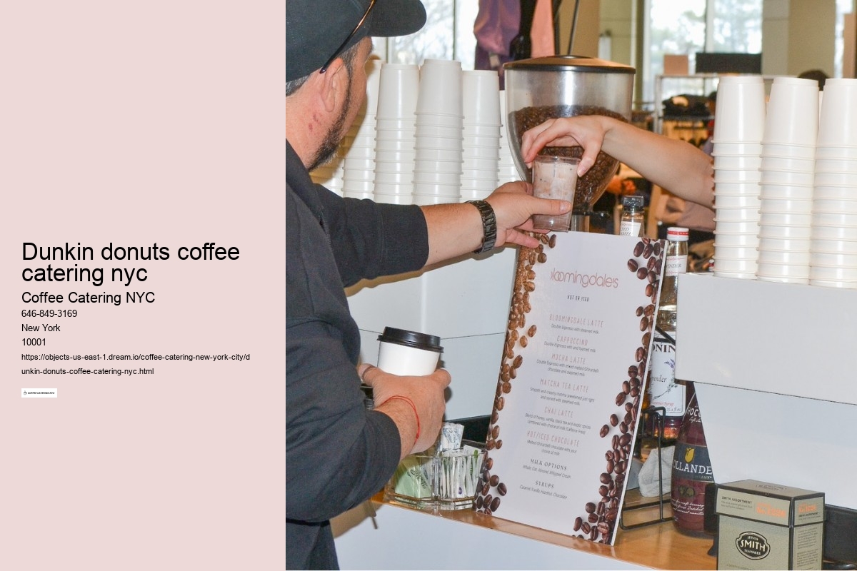 How to Make a Lasting Impression with Coffee Catering in NYC 