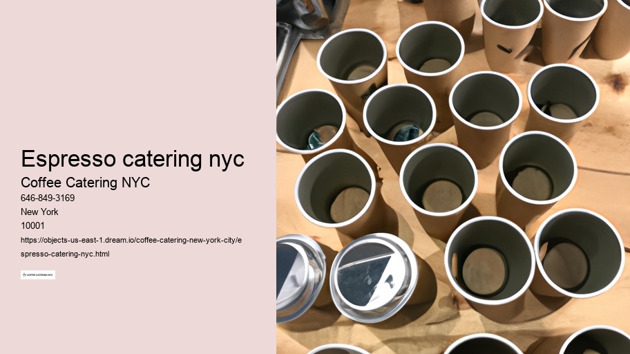 How to Make Your Event Memorable With Coffee Catering 