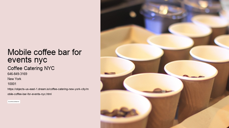Questions to Ask Before Booking a Coffee Caterer for Your Event 