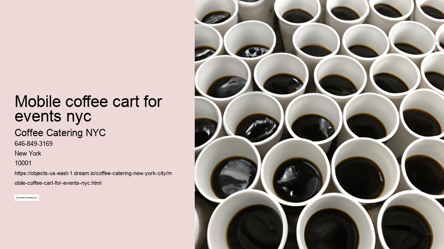 Choosing the Perfect Menu for Your Coffee Catering Event 