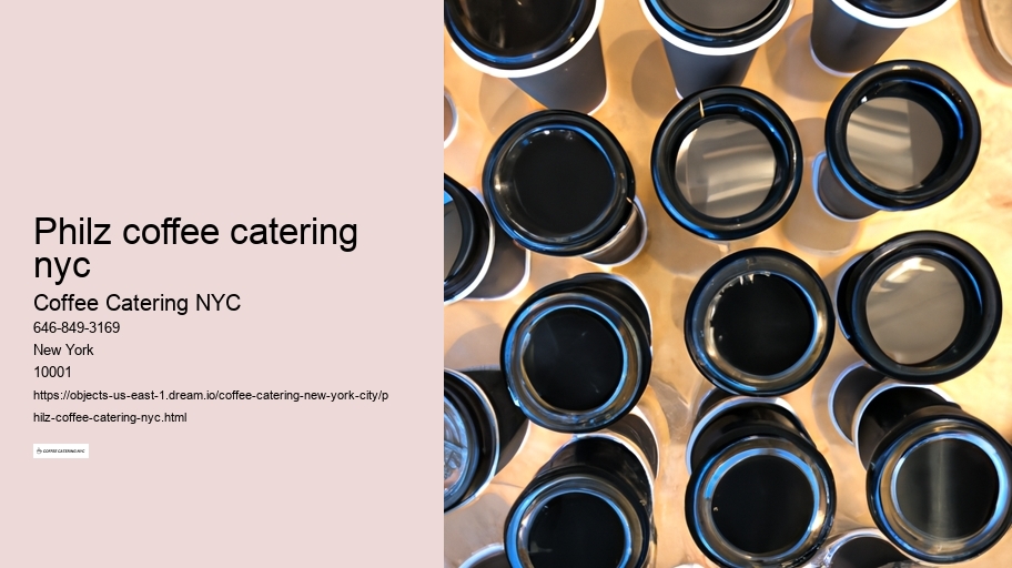 philz coffee catering nyc