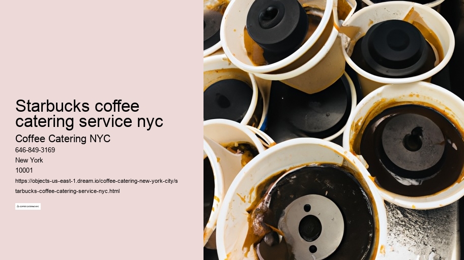How to Get Uniquely Crafted Coffee Catering for Your NYC Event 