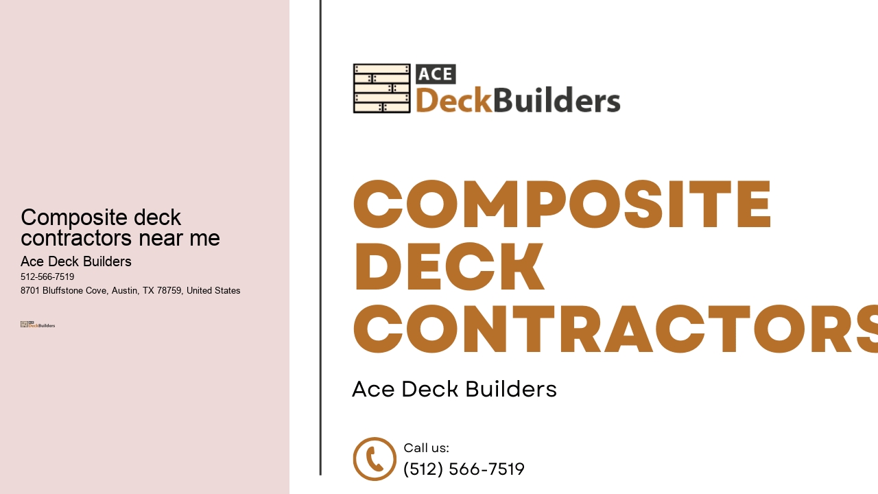 composite deck contractors near me  