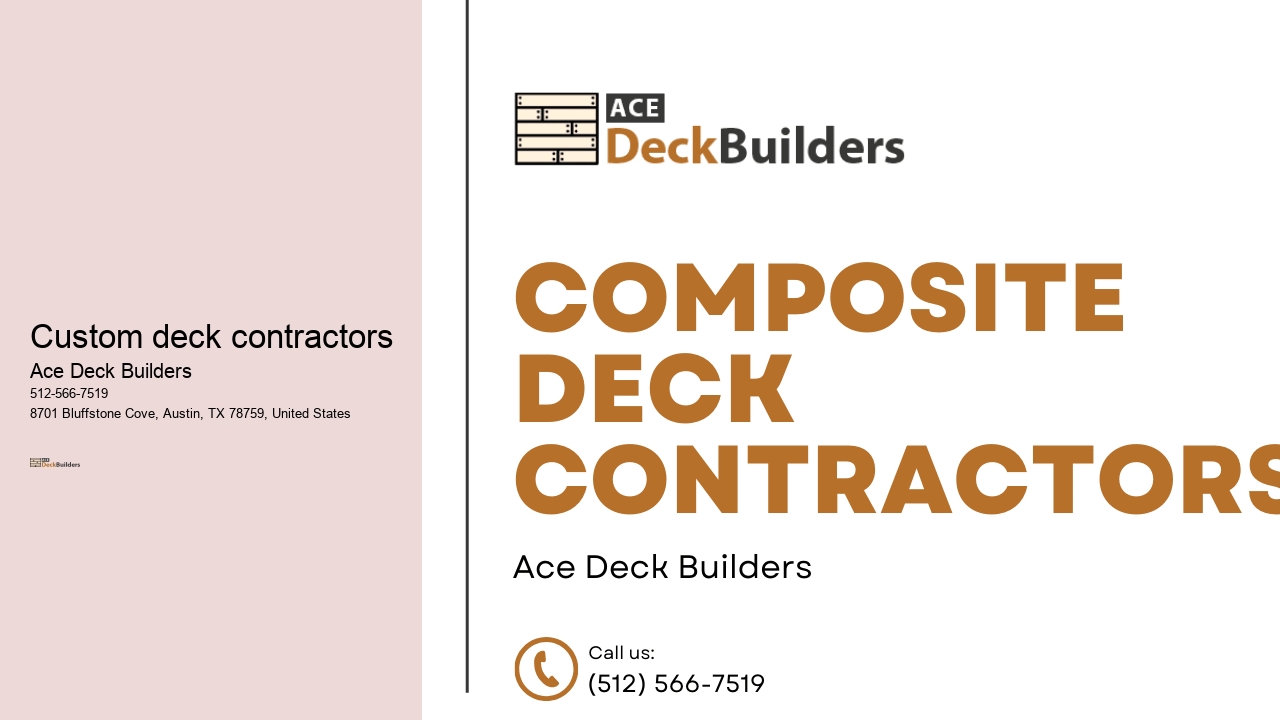 custom deck contractors