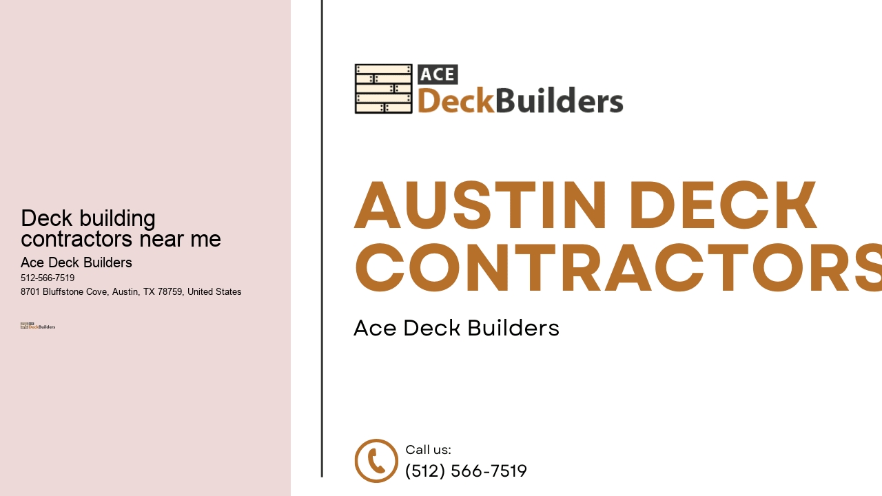 deck building contractors near me  