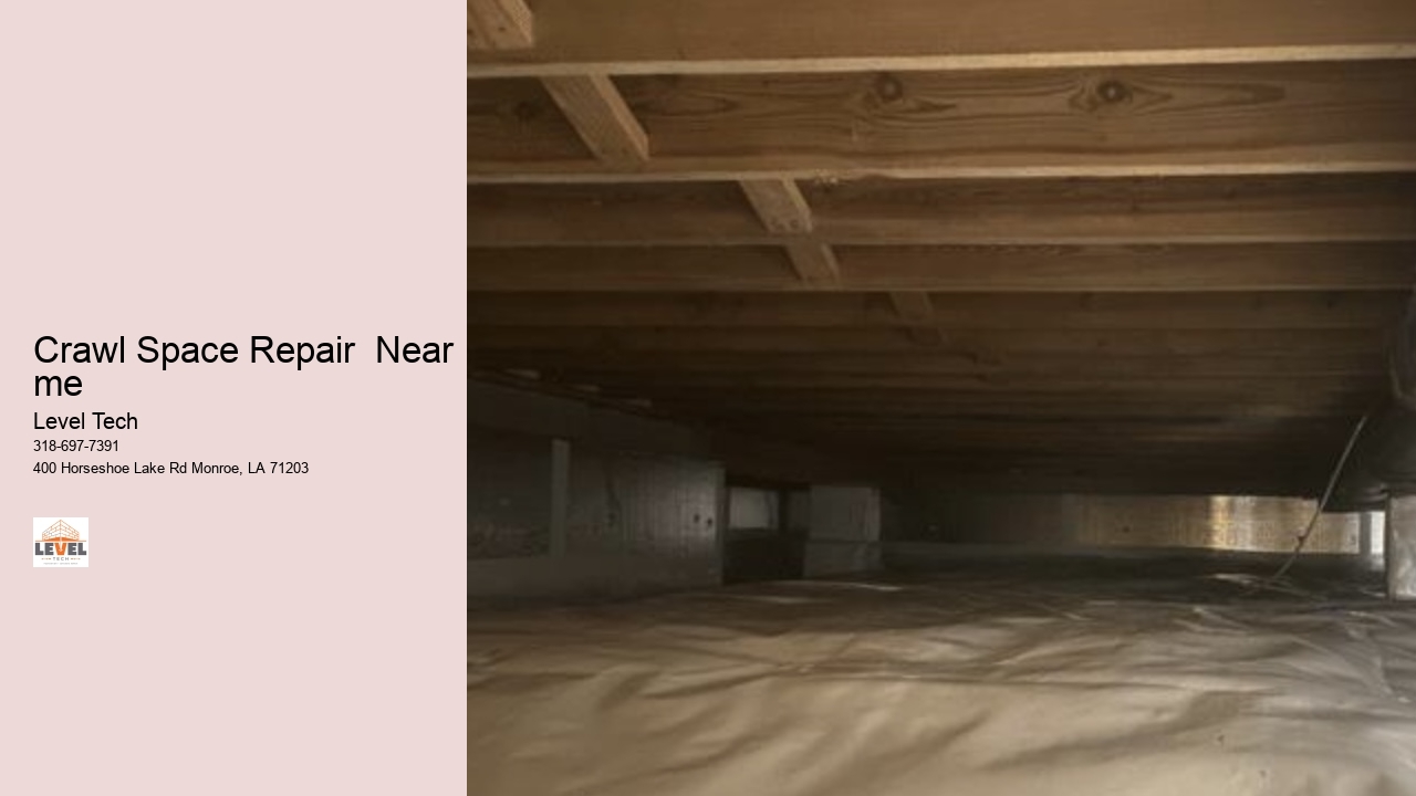Crawl Space Repair  Near me