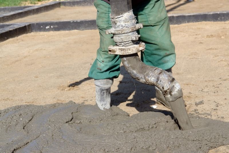 work out concrete needed