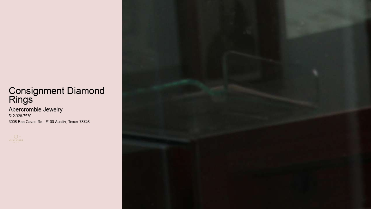 Consignment Diamond Rings