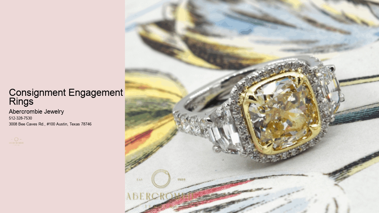 Consignment Engagement Rings