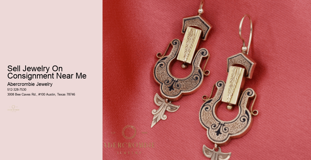 Sell Jewelry On Consignment Near Me