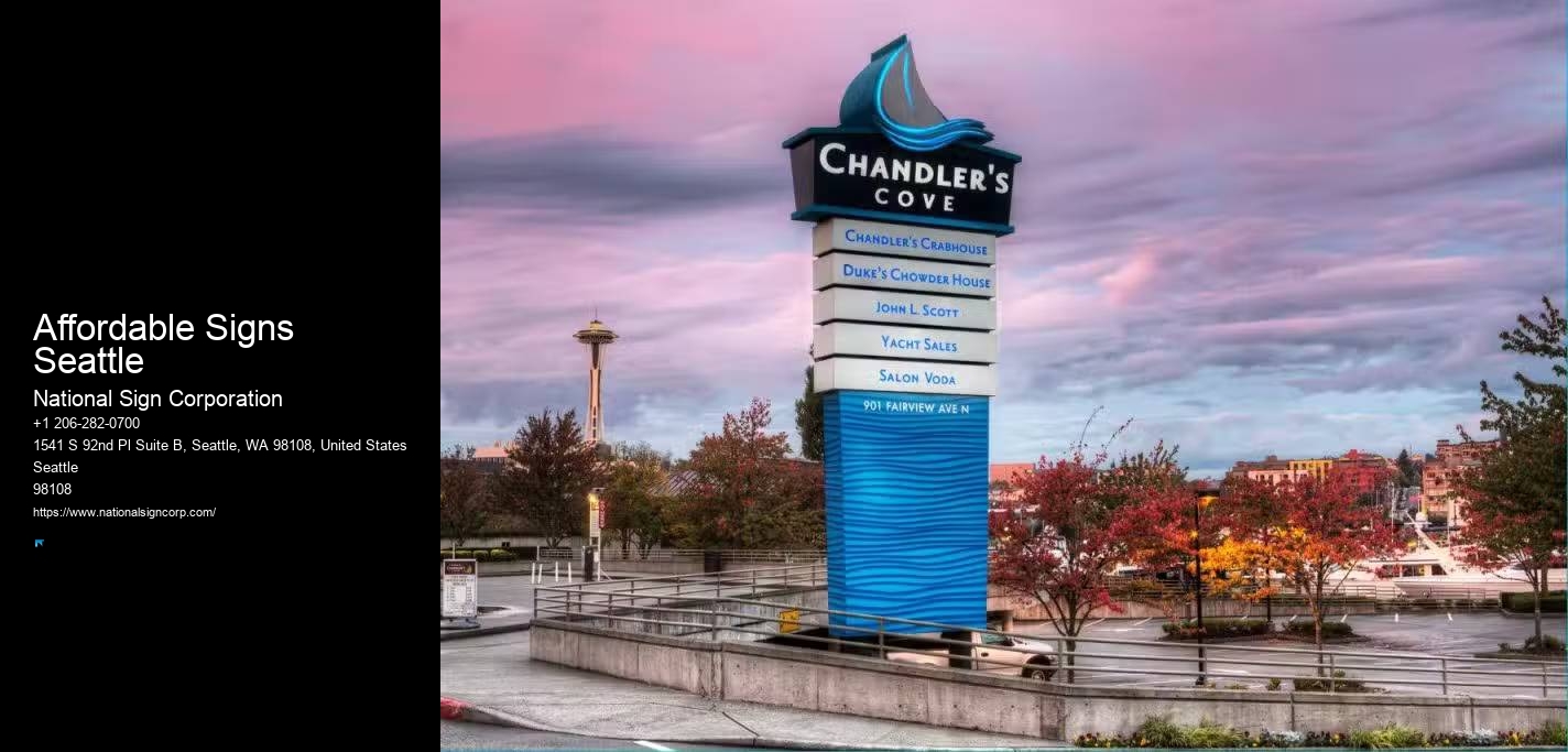 Electronic Menu Boards Affordable Signs Seattle