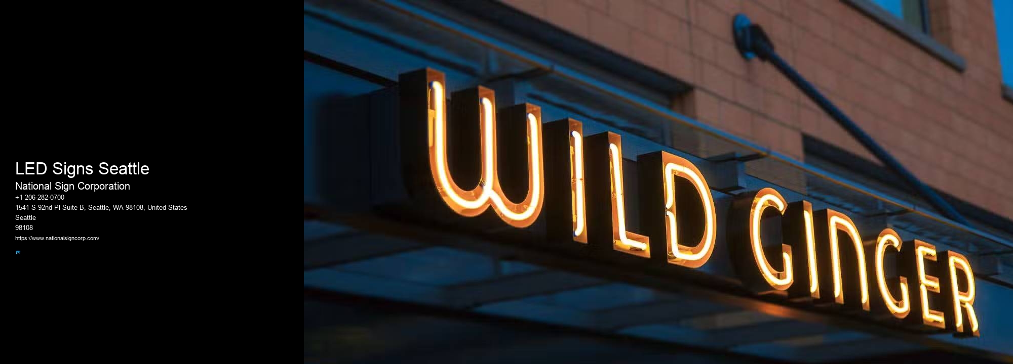 Sign Repair LED Signs Seattle