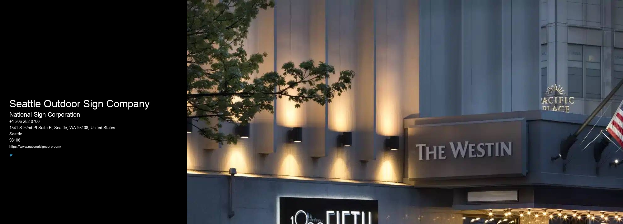 Real Estate Signs Seattle Outdoor Sign Company
