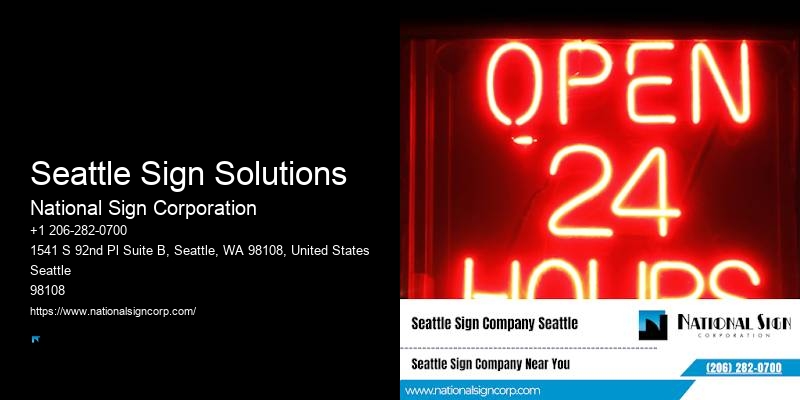 Trade Show Signs Seattle Sign Solutions