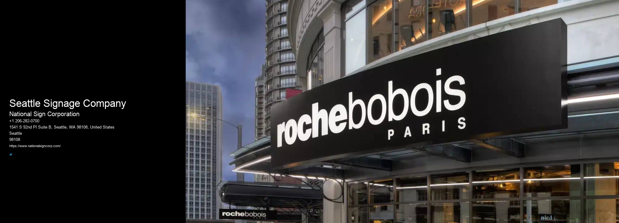 Affordable LED Signs Seattle Signage Company