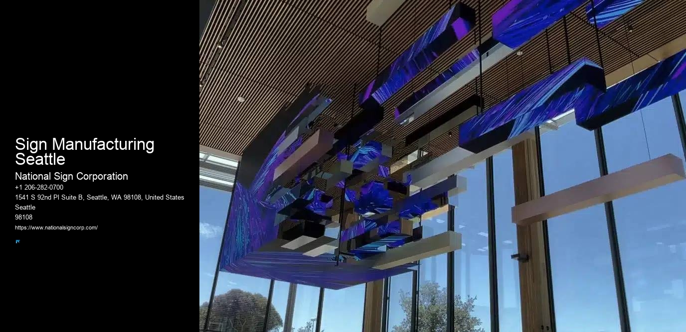 LED Halo Signage Solutions Sign Manufacturing Seattle