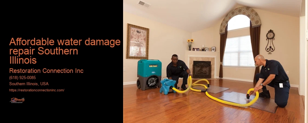 Affordable water damage repair Southern Illinois Restoration Connection Inc Affordable water damage repair Southern Illinois