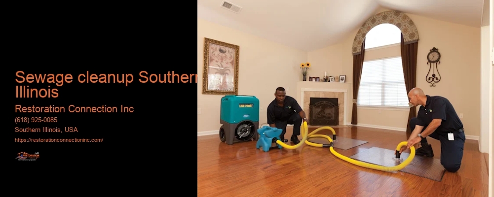 Sewage cleanup Southern Illinois Restoration Connection Inc Sewage cleanup Southern Illinois