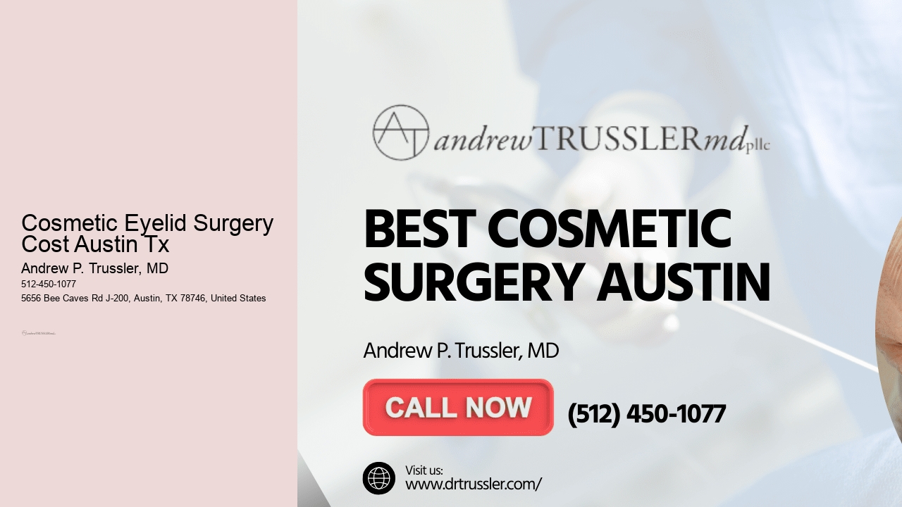 Cosmetic Eyelid Surgery Cost Austin Tx