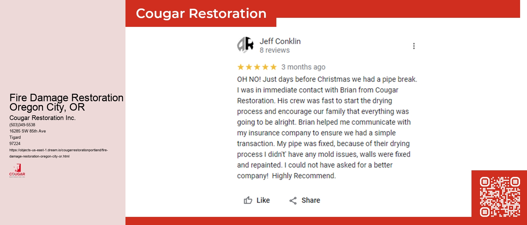 Fire Damage Restoration Oregon City, OR