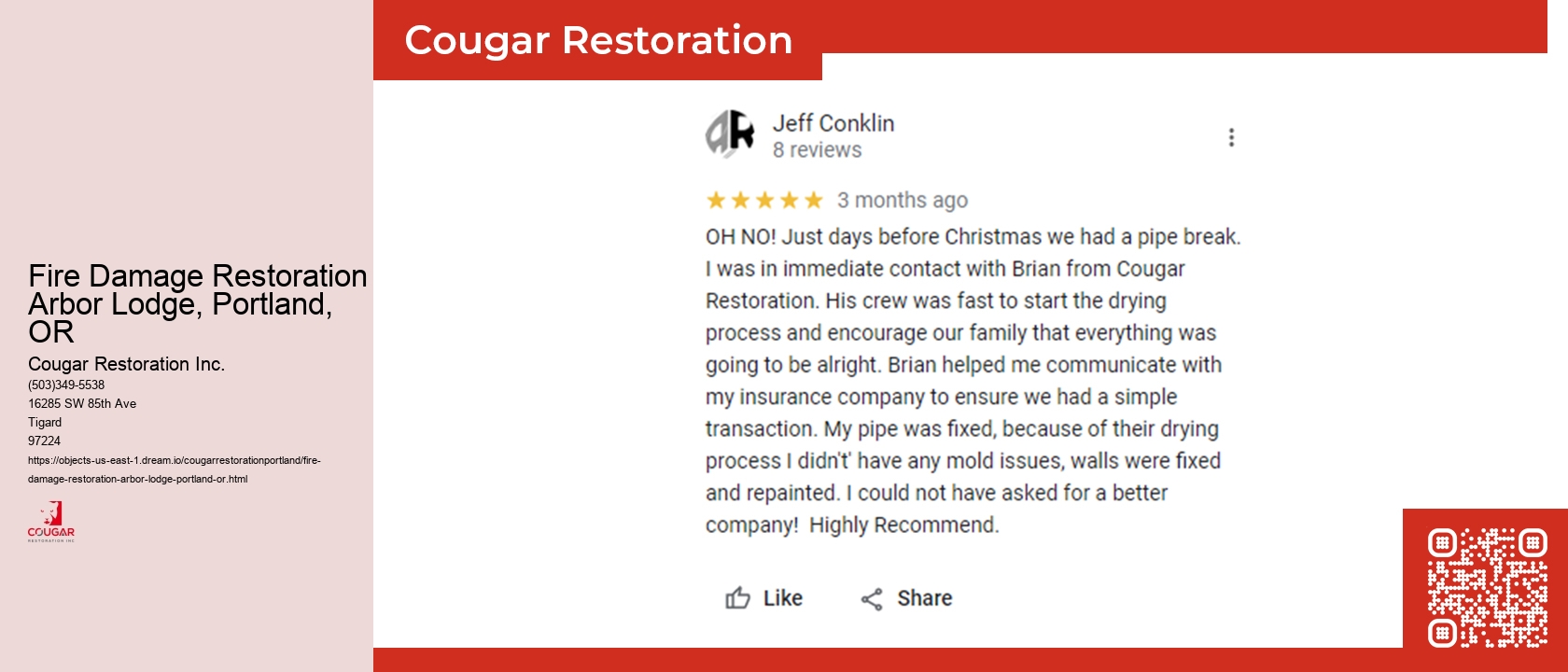 Fire Damage Restoration Arbor Lodge, Portland, OR