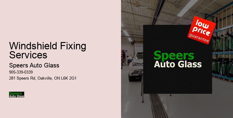 Windshield Fixing Services