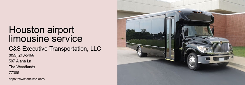 Chauffeur service in Houston