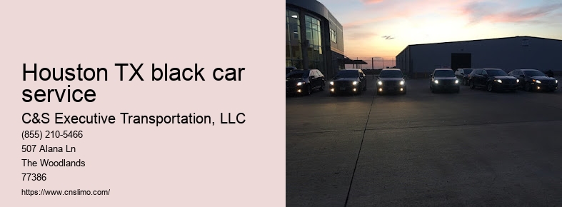 Airport limo service Houston