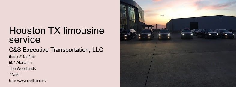 Houston airport limousine service
