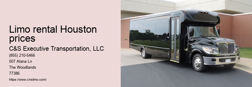 Limousine packages