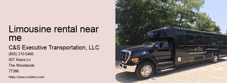 Houston airport limousine service
