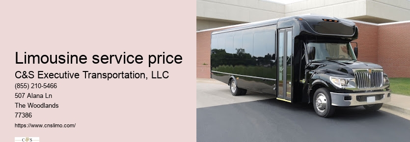 Houston TX limousine service