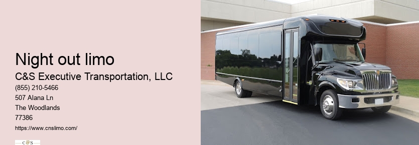 Bachelorette party limo