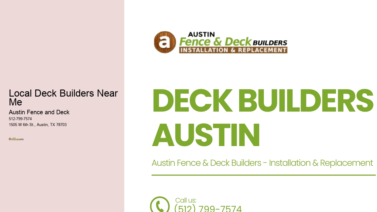 Local Deck Builders Near Me