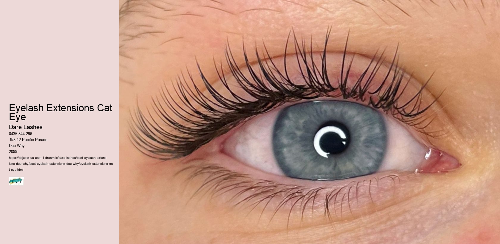 Eyelash Extensions Cat Eye