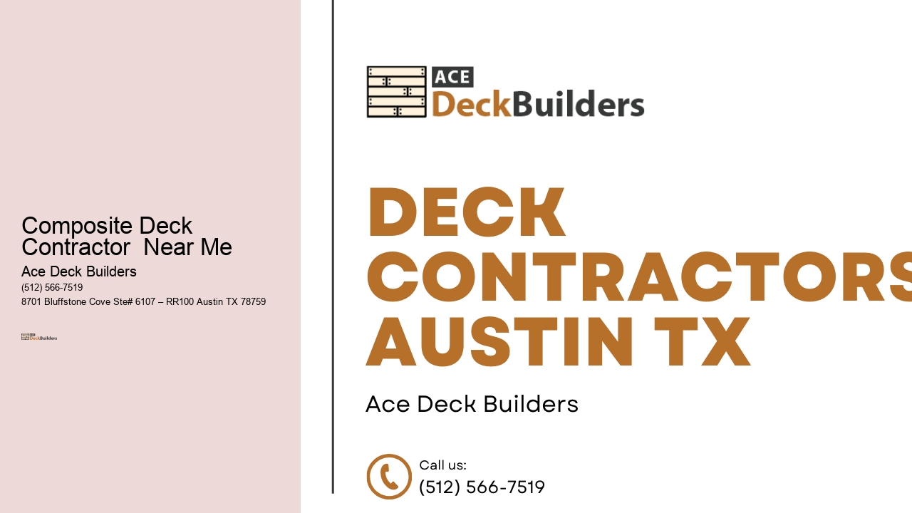 Composite Deck Contractor  Near Me