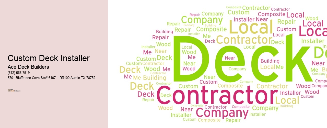 Custom Deck Installer 